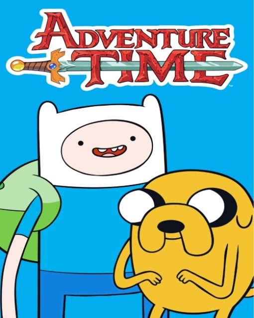 Adventure Time Animation paint by number