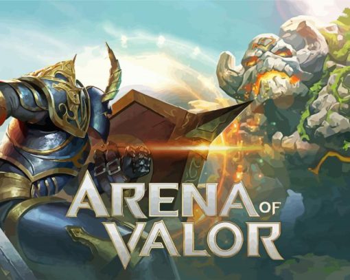 Arena of Valor game paint by numbers