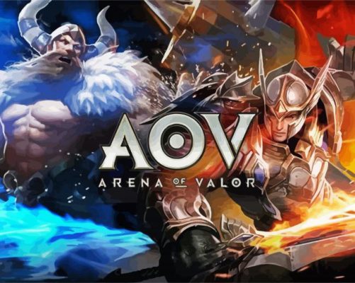 Arena of Valor garena paint by number