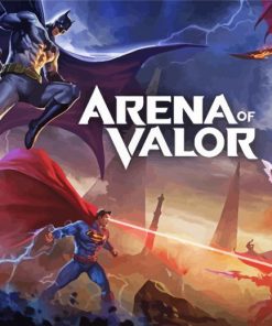 Arena of Valor superheroes paint by numbers