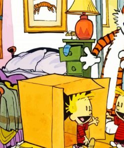 Calvin And Hobbes Paint by numbers