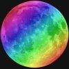Colorful Moon paint by numbers