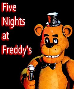 Five Nights At Freddys Game paint by numbers