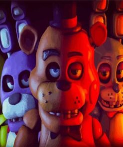 Five Nights At Freddys Paint by numbers