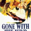 Gone With The Wind movie poster paint by numbers