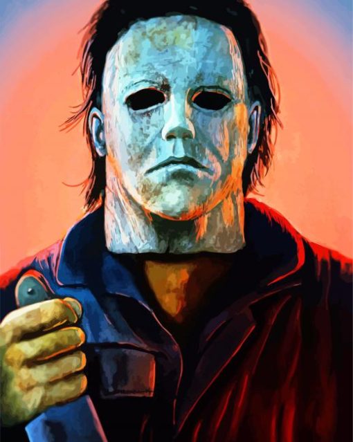 Halloween Kills Michael Myers paint by numbers