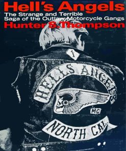 Hells Angels Angelsby Hunter Thompson paint by numbers