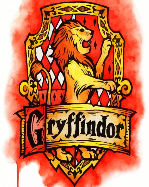 Gryffindor Harry Potter - Paint By Numbers - Painting By Numbers