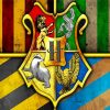 Hogwarts Houses Harry Potter paint by numbers