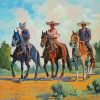 Mexican Cowboys paint by numbers
