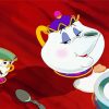 Mrs Potts Disney paint by numbers