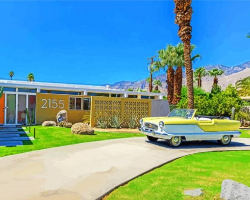 Palm Springs paint by numbers