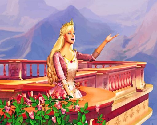 Princess Anneliese paint by numbers