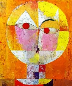 Senecio by paul klee paint by number