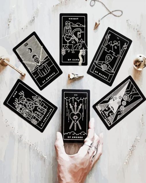 Tarot Cards Art paint by numbers