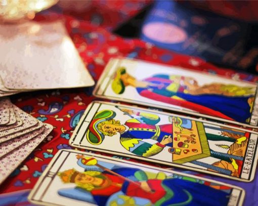 Tarot Cards paint by numbers