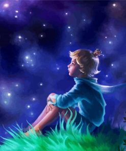The Little Prince Art paint by number