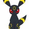 Umbreon From Pokemon paint by numbers
