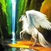 White Pegasus Art paint by numbers