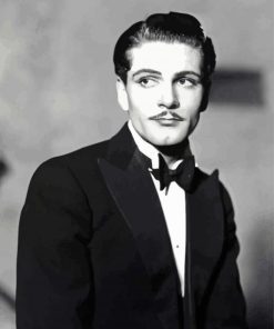 Young Laurence Olivier Actor paint by numbers