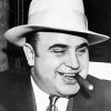 black and white Al Capone paint by numbers