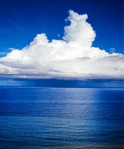 blue Pacific ocean Paint By Number