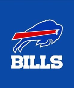 Buffalo Bills Logo paint by numbers