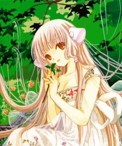 Chobits Illustration paint by numbers