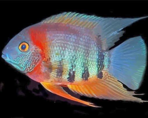 colorful Severum paint by numbers