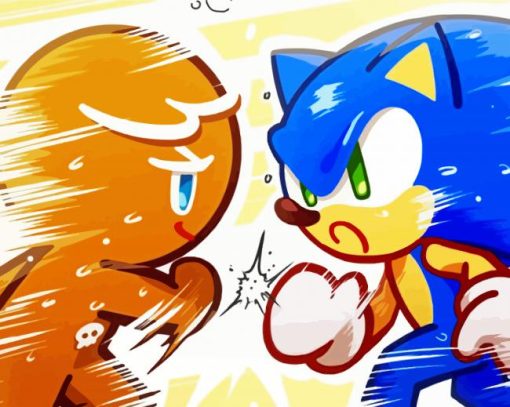 cookie run and sonic paint by numbers