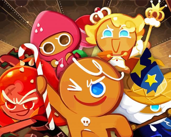 Cookie Run Kingdom Game - Paint By Numbers - Painting By Numbers