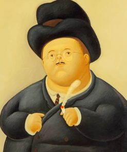 Fernando Botero paint by numbers