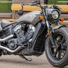 grey Indian motorcycle scout bobber paint by numbers