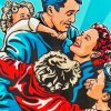 Its A Wonderful Life Pop Art Paint by numbers