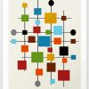 Mid Century Modern Art paint by numbers