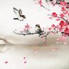 Two Birds And Cherry Blossom paint by numbers