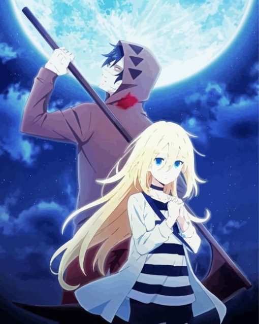Angels Of Death Anime paint by numbers