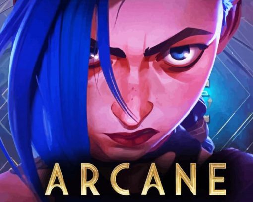 Arcane Anime paint by numbers