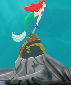 Ariel And Ganondorf Paint by numbers