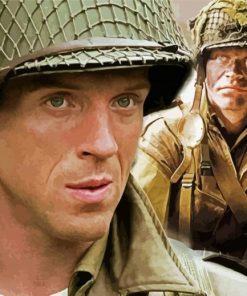 Band of brothers characters paint by numbers