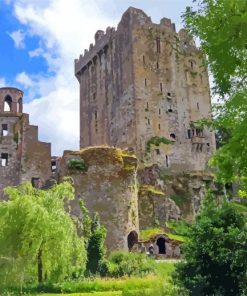 Blarney Town Castle paint by numbers
