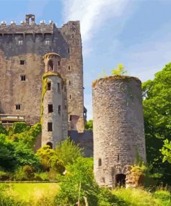 Blarney Castle paint by numbers