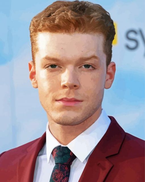 Cameron Monaghan Actor paint by numbers