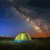 Camping Stargazing Paint by numbers