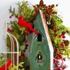 Christmas Birdhouse paint by numbers