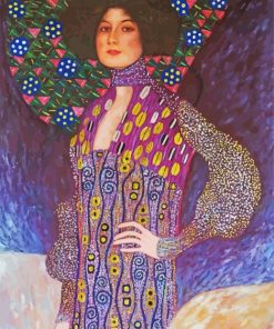 Emilie Floge By Klimt Paint by numbers