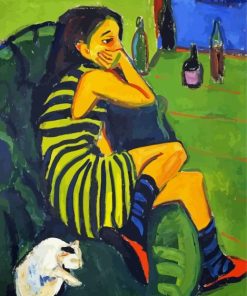 Ernst Ludwig Kirchner paint by numbers