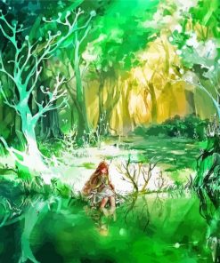 Fairy Landscape paint by numbers