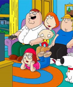 Family Guy Animation paint by numbers