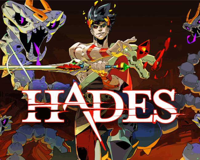 Hades Games paint by numbers